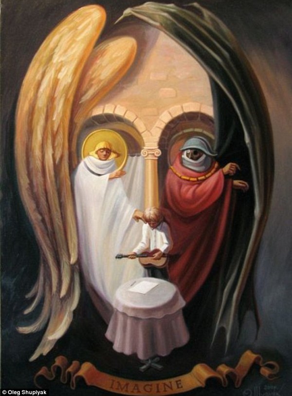 Oleg Shuplyak Optical Illusion Painting Gallery | Third Monk image 12