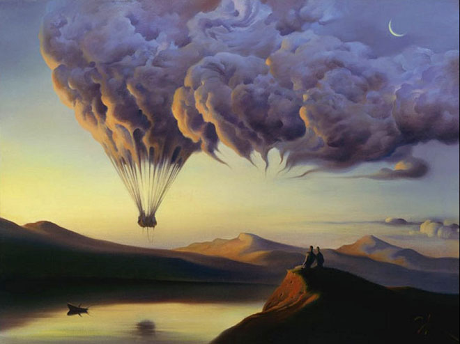 Vladamir-Kush-Surreal-Painting-Art-Gallery-Clouds