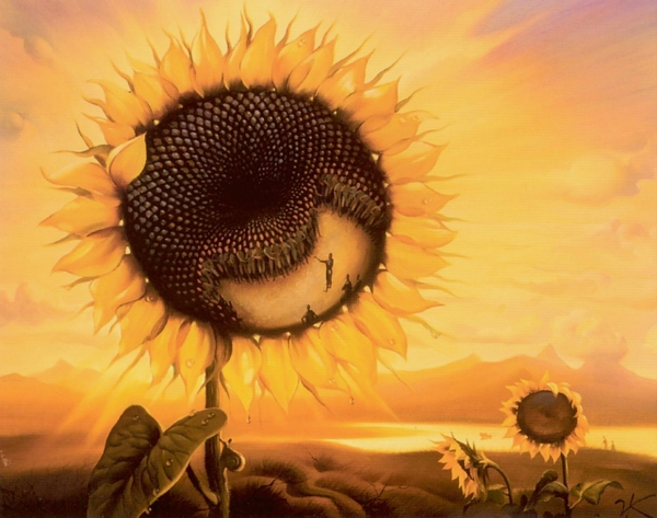 Vladamir-Kush-Surreal-Painting-Art-Gallery-Sunflower-Seeds