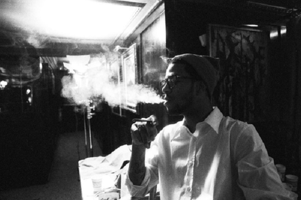 kid cudi smoking cigarettes