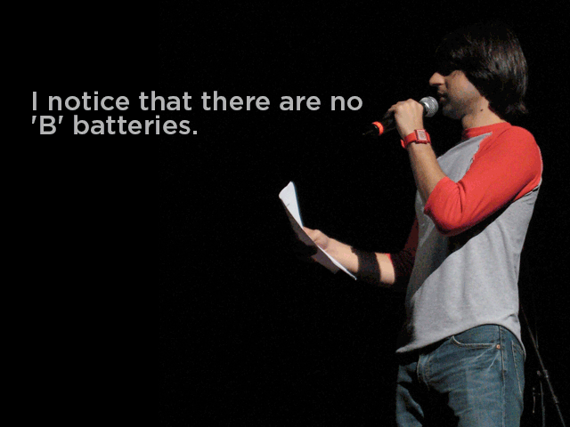 Short Joke - Demetri Martin_B Batteries