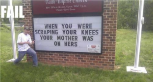 Funny Church Signs - Sexual Innuendo (Photo Gallery) | Third Monk image 18