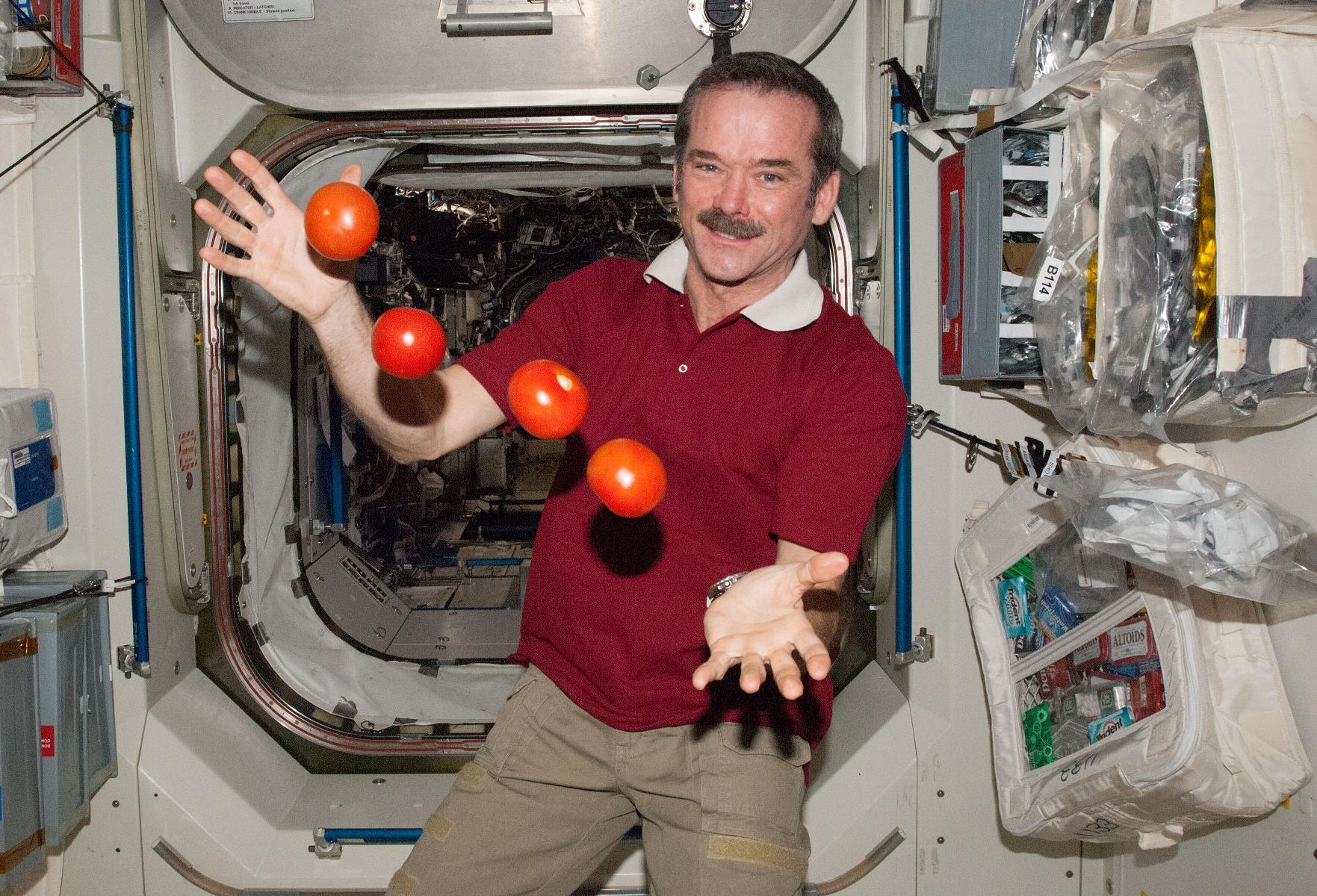 ISS-34_Chris_Hadfield_juggles_tomatoes