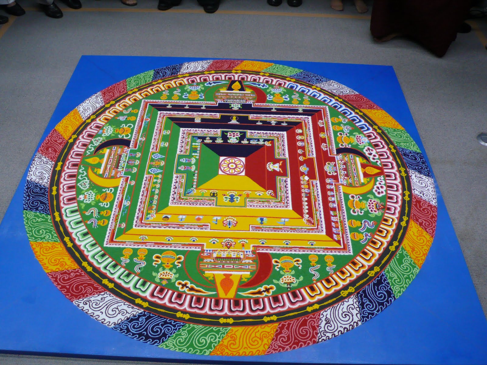 Mandala Sand Paintings