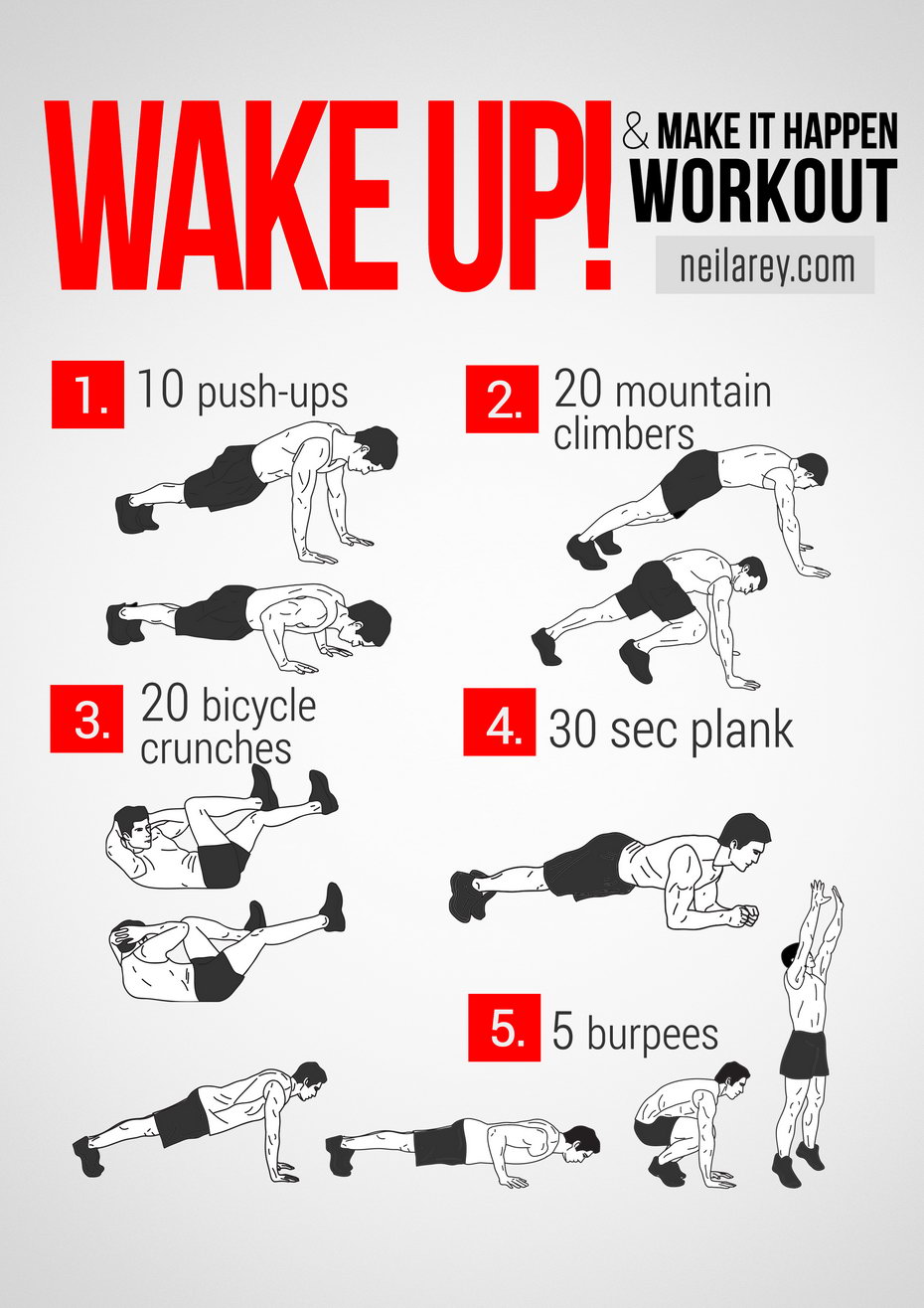 Chest Exercise Chart At Home