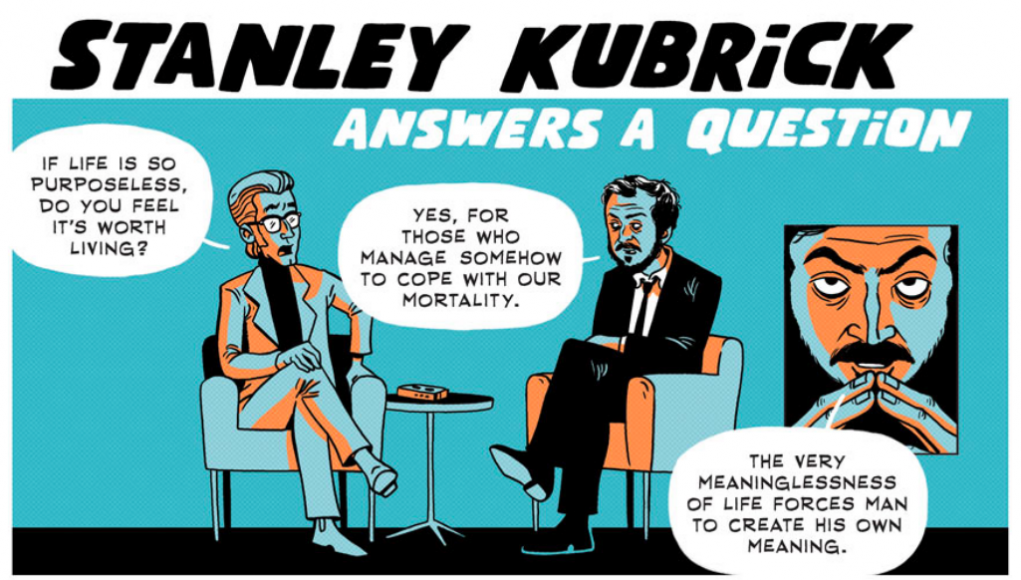 Kubrick's Answer - The Beauty of a Meaningless Life (Comic Strip) | Third Monk image 2
