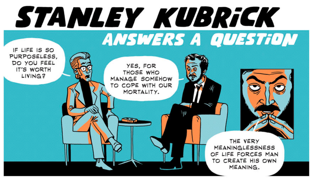 Kubrick's Answer - The Beauty of a Meaningless Life (Comic Strip) | Third Monk image 2