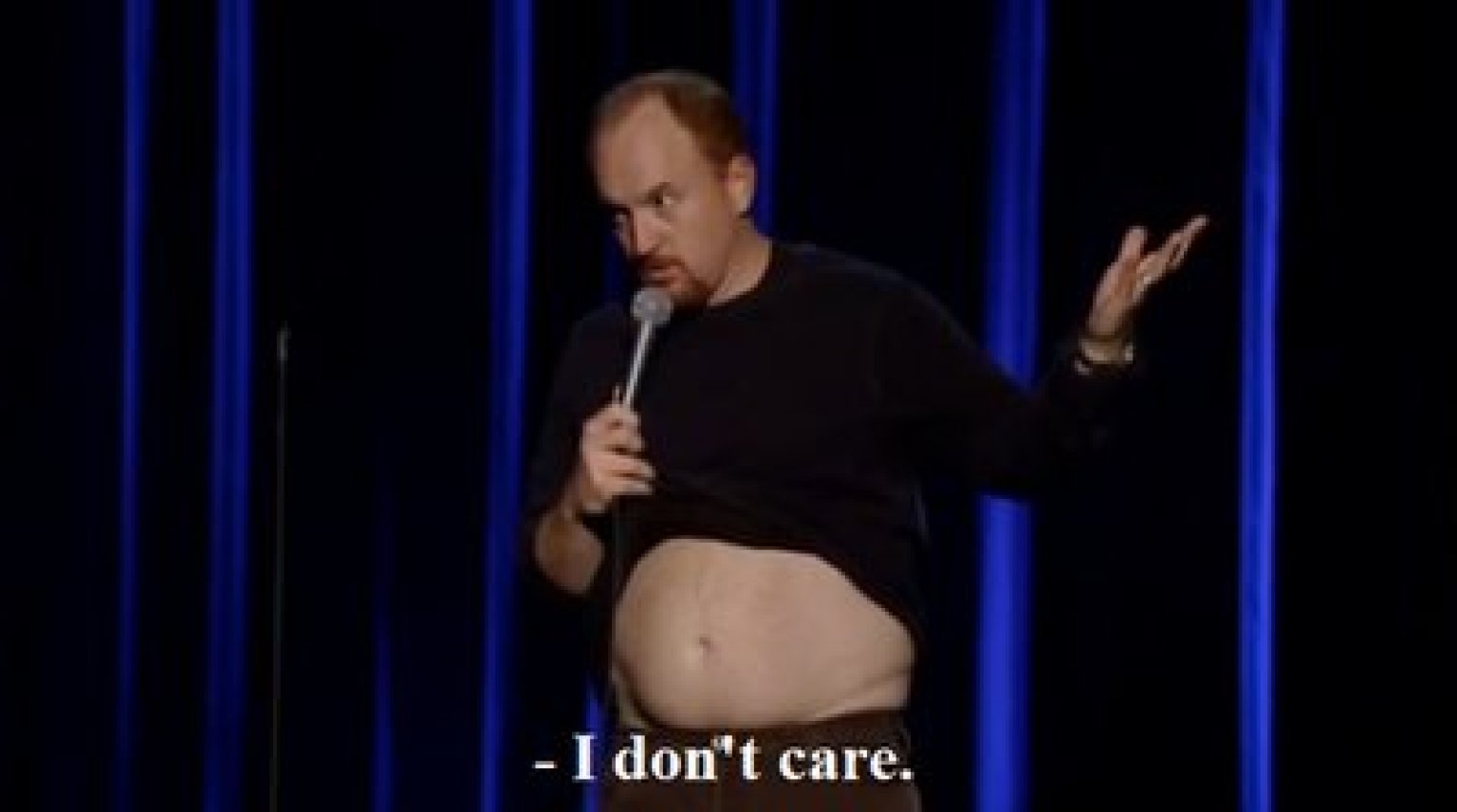 Louis C.K. just doesn't care