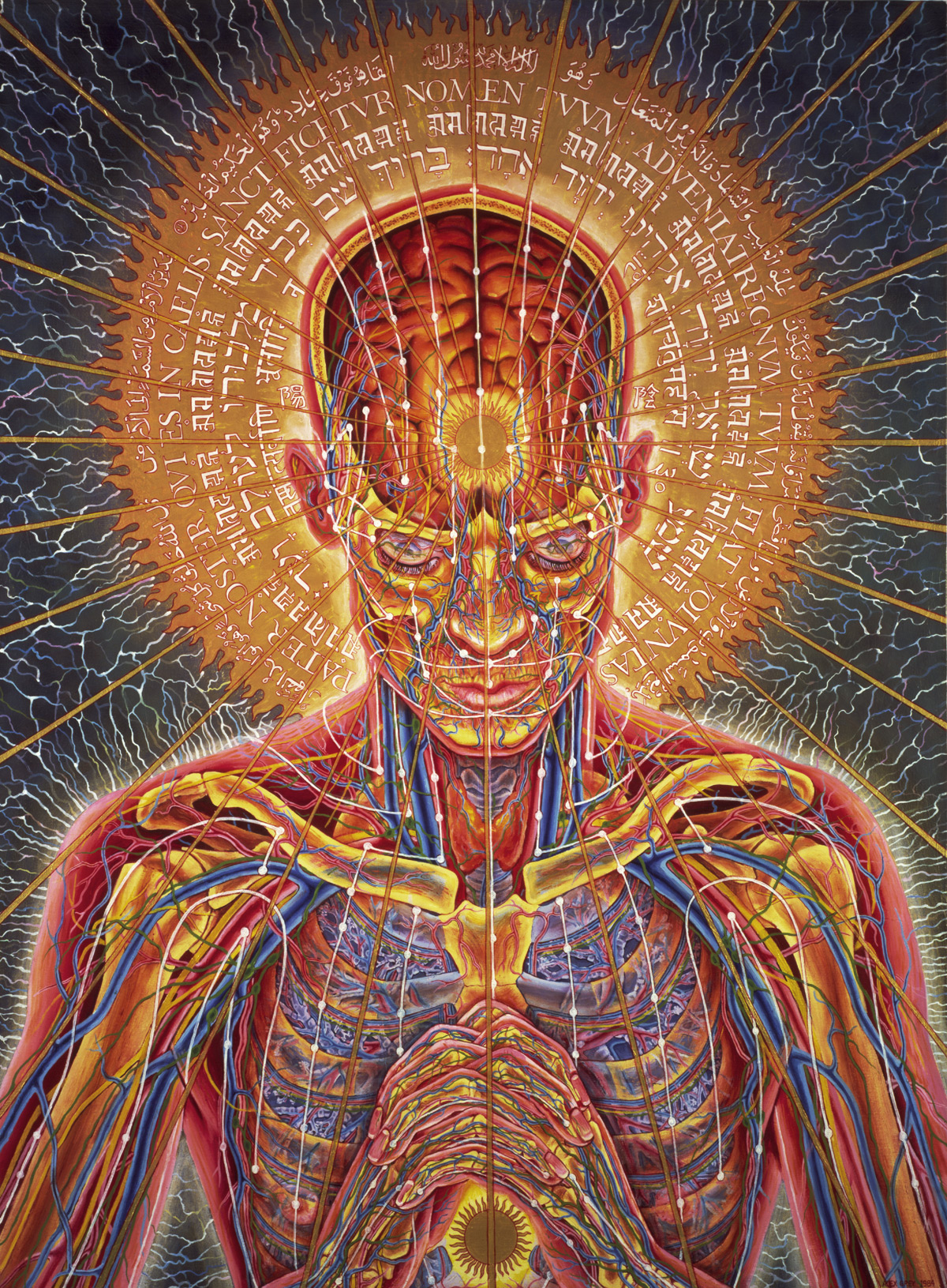 Snap Shots of The Psychedelic Realm and Ego Death - Alex Grey - Third Monk