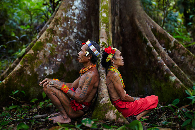 mentawai-shaman-people-tribe-hunting-jungle-siberut-indonesia