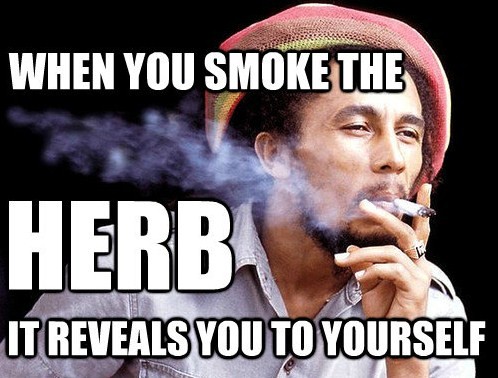 Bob Marley - When You Smoke the Herb, It Reveals You to Yourself | Third Monk image 1