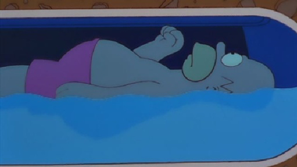 Homer and Lisa Simpson Visit the Isolation Tank (Video) | Third Monk 