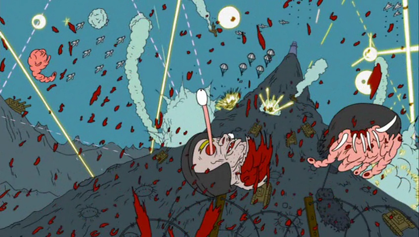 Insane Psychedelic Snowball Fight From Adult Swim's Superjail! (Video) | Third Monk image 2